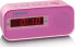 Radiobudzik Lenco Lenco CR-205 pink