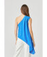 Фото #3 товара Women's One Shoulder Waterfall Top