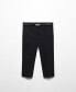 ფოტო #3 პროდუქტის Women's Belted Capri Trousers