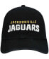 Фото #3 товара Men's Black Jacksonville Jaguars Clean Up Script Adjustable Hat