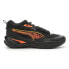 Фото #1 товара Puma Playmaker Pro Laser Basketball Mens Black Sneakers Athletic Shoes 37832301
