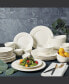 Фото #2 товара Inspiration by Denmark Fiore 42 Pc. Dinnerware Set, Service for 6, Created for Macy's