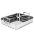 Фото #4 товара 3-Ply Stainless Steel Roasting Pan with Nonstick Rack