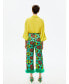 ფოტო #5 პროდუქტის Women's Printed Wide Leg Pants