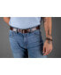 Фото #7 товара Men's Wyatt 35mm Genuine Leather Casual Jean Belt