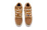 Фото #5 товара Кроссовки Jordan Air Jordan 1 Low GS Уютный енот бархатный развязанный шнурок ручная роспись низкая версия старинные баскетбольные кроссовки GS бело-коричневые