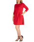 Фото #2 товара Women's Plus Size Perfect Fit and Flare Dress