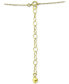 ფოტო #4 პროდუქტის Cubic Zirconia Open Circle Pendant Necklace, 16" + 2" extender, Created for Macy's