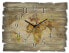 Фото #1 товара Wanduhr Holz Weltkarte