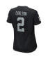 Фото #4 товара Women's Daniel Carlson Black Las Vegas Raiders Game Player Jersey