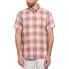 ORIGINAL PENGUIN Delave Linen Ao Plaid short sleeve shirt