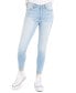 Juniors' Curvy Distressed Skinny Ankle Jeans