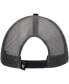 ფოტო #5 პროდუქტის Men's Black Waves Trucker Snapback Hat