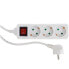 Фото #2 товара REV Ritter REV 0512351555 - 1.4 m - 3 AC outlet(s) - indoor - Type F - Unmanaged - White
