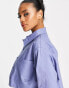 Фото #4 товара Reebok tailored cropped shirt in lilac - exclusive to ASOS