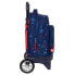 SAFTA Compact With Evolutionary Wheels Trolley Spider-Man Neon Backpack