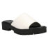 Фото #2 товара Dirty Laundry Respect Croc Platform Womens White Casual Sandals GRHO04QDS-40Z