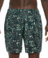 Men's Blender Tossed Logo-Print 7" Twill Swim Trunks