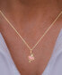 ფოტო #2 პროდუქტის Enamel Ballerina 18" Pendant Necklace in 14k Gold