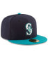 Фото #3 товара Seattle Mariners Authentic Collection 59FIFTY Fitted Cap