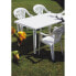 Table Garbar Olot White polypropylene 90 x 73 x 140 cm 90 x 140 x 73 cm