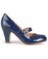 ფოტო #7 პროდუქტის Women's Wendy Double Strap Heels