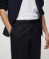 ფოტო #7 პროდუქტის Men's 100% Slim-Fit Cotton Pants