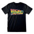 ფოტო #1 პროდუქტის HEROES Official Back To The Future Vintage Logo short sleeve T-shirt