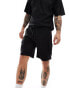 ONLY & SONS plisse cargo short co-ord in black Черный, XXS - 2XS - фото #1