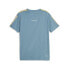 Puma X Pl Mt7 Logo Crew Neck Short Sleeve T-Shirt Mens Blue Casual Tops 62101902