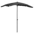 Фото #1 товара Садовый зонт vidaXL Солнцезащитный садовый зонт Sonnenschirm, антрацит