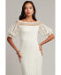 ფოტო #3 პროდუქტის Women's Whelan Embroidered Puff-Sleeve Gown