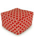 Фото #32 товара Links Ottoman Square Pouf with Removable Cover 27" x 17"