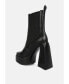 Фото #3 товара Frosty High Platform Block Heel Chelsea Boot