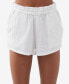 ფოტო #4 პროდუქტის Juniors' Carla Cotton High-Rise Pull-On Shorts