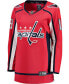 ფოტო #4 პროდუქტის Women's Nicklas Backstrom Red Home Breakaway Player Jersey