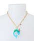 Фото #2 товара Betsey Johnson rudolf Dolphin Pendant Necklace