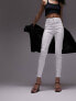 Topshop high rise Jamie jeans in white