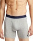 Фото #6 товара Men's 3-Pack Classic-Fit Boxer Briefs