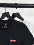 Levi's – 2er-Pack T-Shirts in Weiß/Schwarz mit kleinem Logo