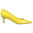 Фото #1 товара VANELi Sada Kitten Heels Womens Yellow Dress Casual 308071