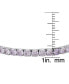 ფოტო #2 პროდუქტის Simulated Tanzanite June Birthstone Tennis Stretch Bracelet