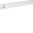 Hager LF2003509016PVC - Straight cable tray - 2 m - Polyvinyl chloride (PVC) - White