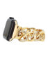 Women's Gold-Tone Alloy Chain with Crystals Bracelet Compatible with 38/40/41mm Apple Watch