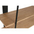 Shelves Home ESPRIT Black Metal Fir 160 x 42,5 x 190 cm