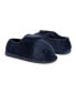 ფოტო #2 პროდუქტის Men's Softones By Unisex Adjustable Velour Slipper, Grey, M (W- 10-12 M- 7-9)