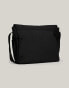 Tommy Jeans Essential Repeat Logo Strap Messenger Bag in Black