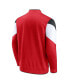 Фото #4 товара Men's Red, Black Chicago Bulls League Best Performance Full-Zip Jacket