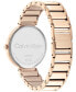 ფოტო #3 პროდუქტის Rose Gold-Tone Bracelet Watch 36mm