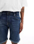 Фото #3 товара Jack & Jones denim short in dark blue